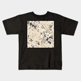 White Flowers Kids T-Shirt